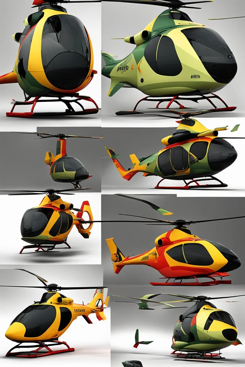 airmed air ambulance inspired by shark , geometric,fans, eco-friendly,with color scheme for military