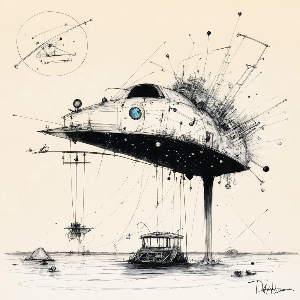 [art by Ralph Steadman] As a mathematician, my life revolves around precision, clarity, and, of course, LaTeX. For the past three years, I’ve grappled with a seemingly simple problem: using the Montserrat font in my LaTeX Beamer presentations, specifically in bold. You’d think it wouldn’t be that difficult, right? Apparently, I was mistaken.After years of searching through forums, PDF documentation, and every corner of the internet, I decided to consult a large language model. I figured, “How h