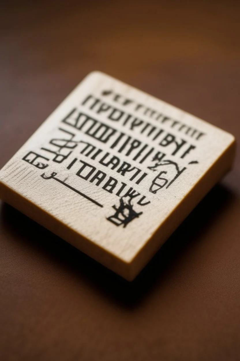 xylography stamp, developer