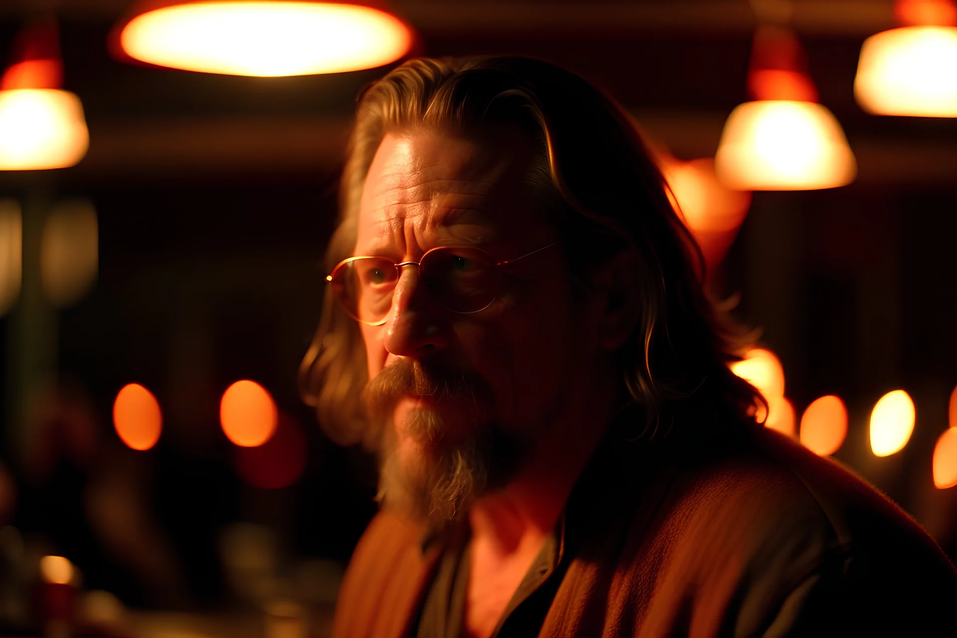 4k full details. maximum lights. The big lebowski facing the devil