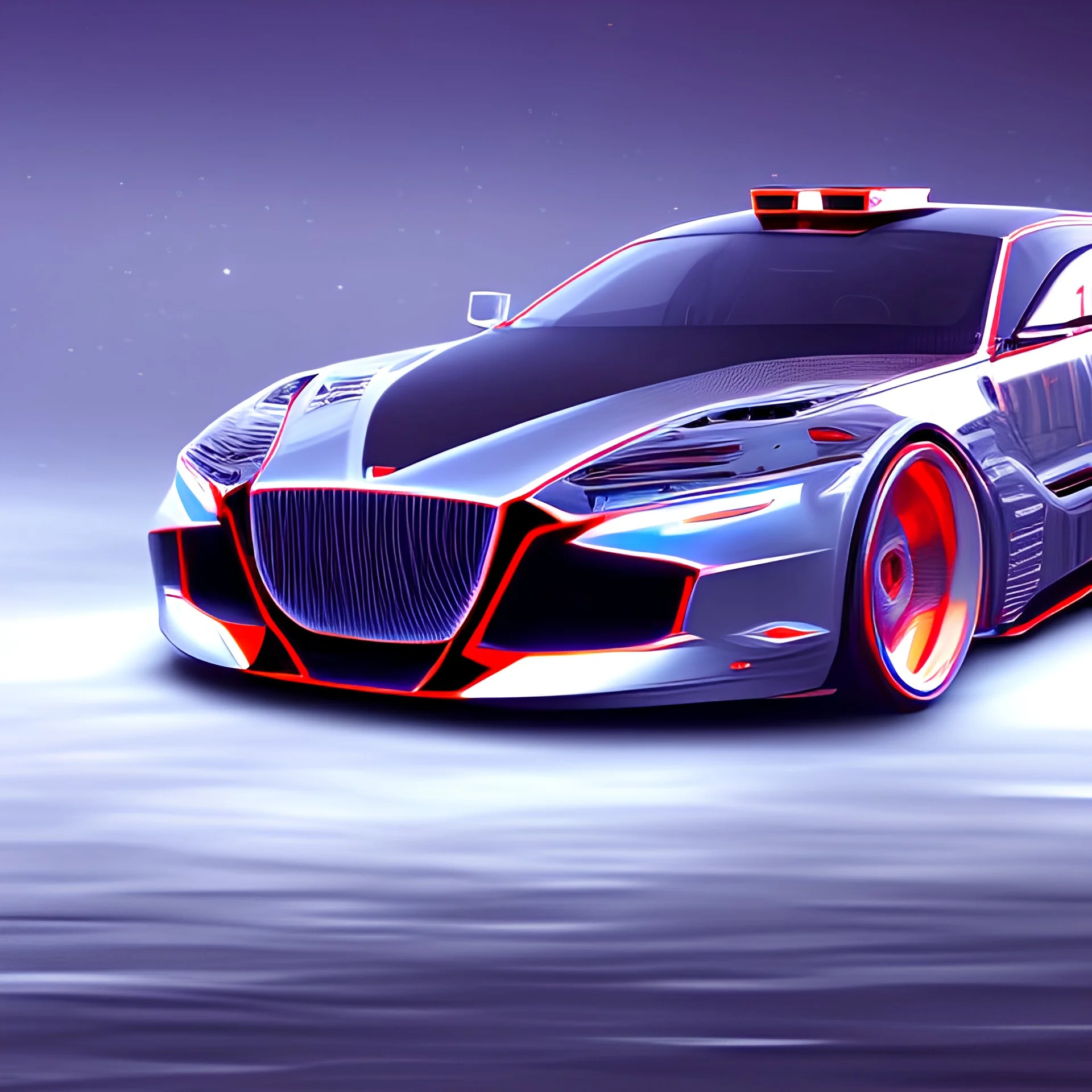 Futuristic car