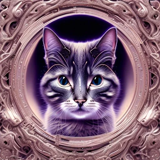 3d cute cats, beautiful rich, detailed yin and yang symbol, shiny, intricate, gorgeous, ultrafine detail, hyperrealism, trending , sharp focus, intricate details, highly detailed, glowing, glitter, complementary colours