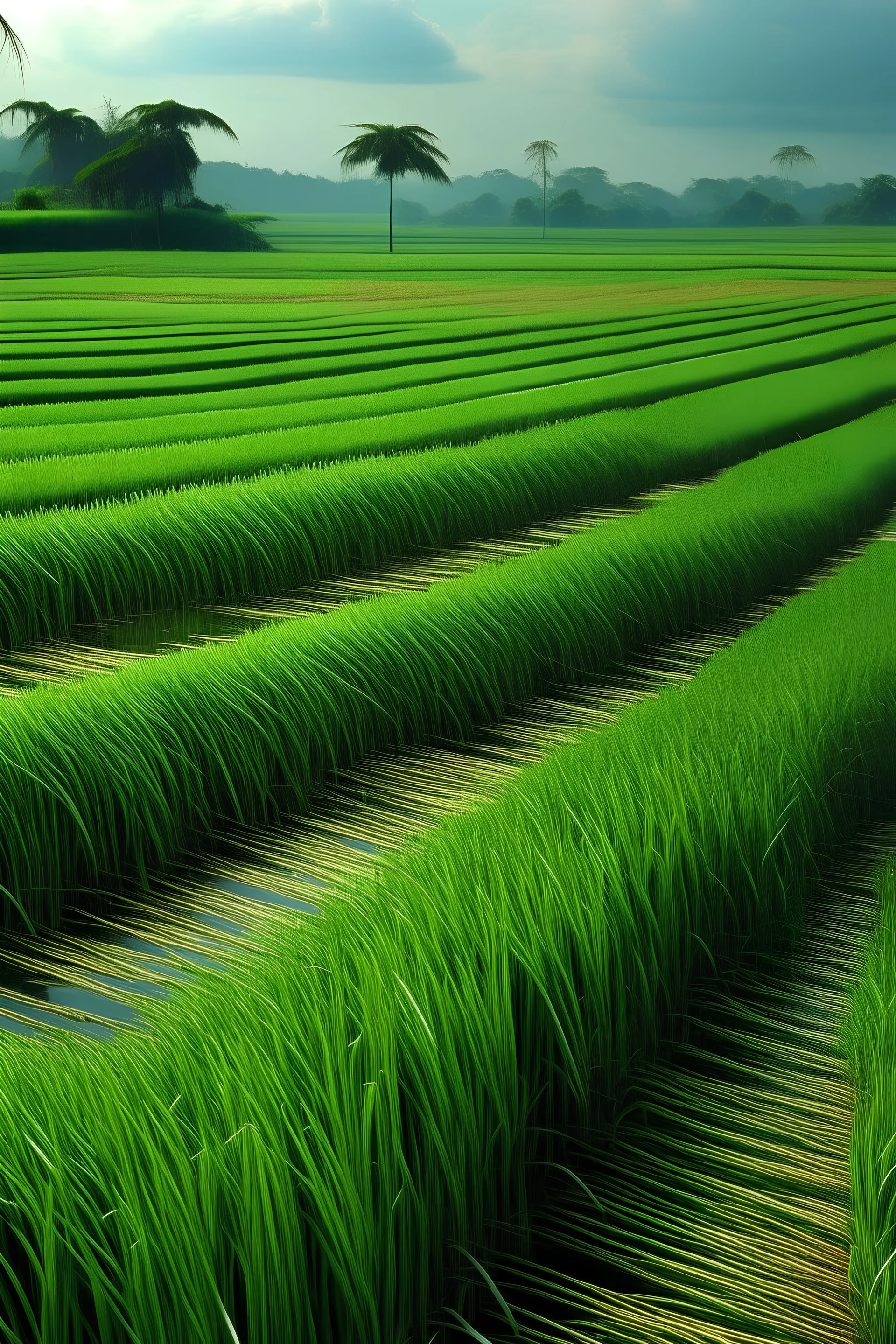 Rice fields