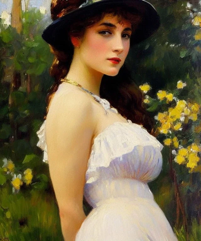 realist impressionist portrait of "The Curious Female" by Manuel Leonardi rework. Masterpiece, best quality, painted impressionist brush strokes. paint drips and drabs and splatters by and by art nouveau and Eliza Ivanova . Paint spatters, drips, drabs, dynamic, artstation, artgerm