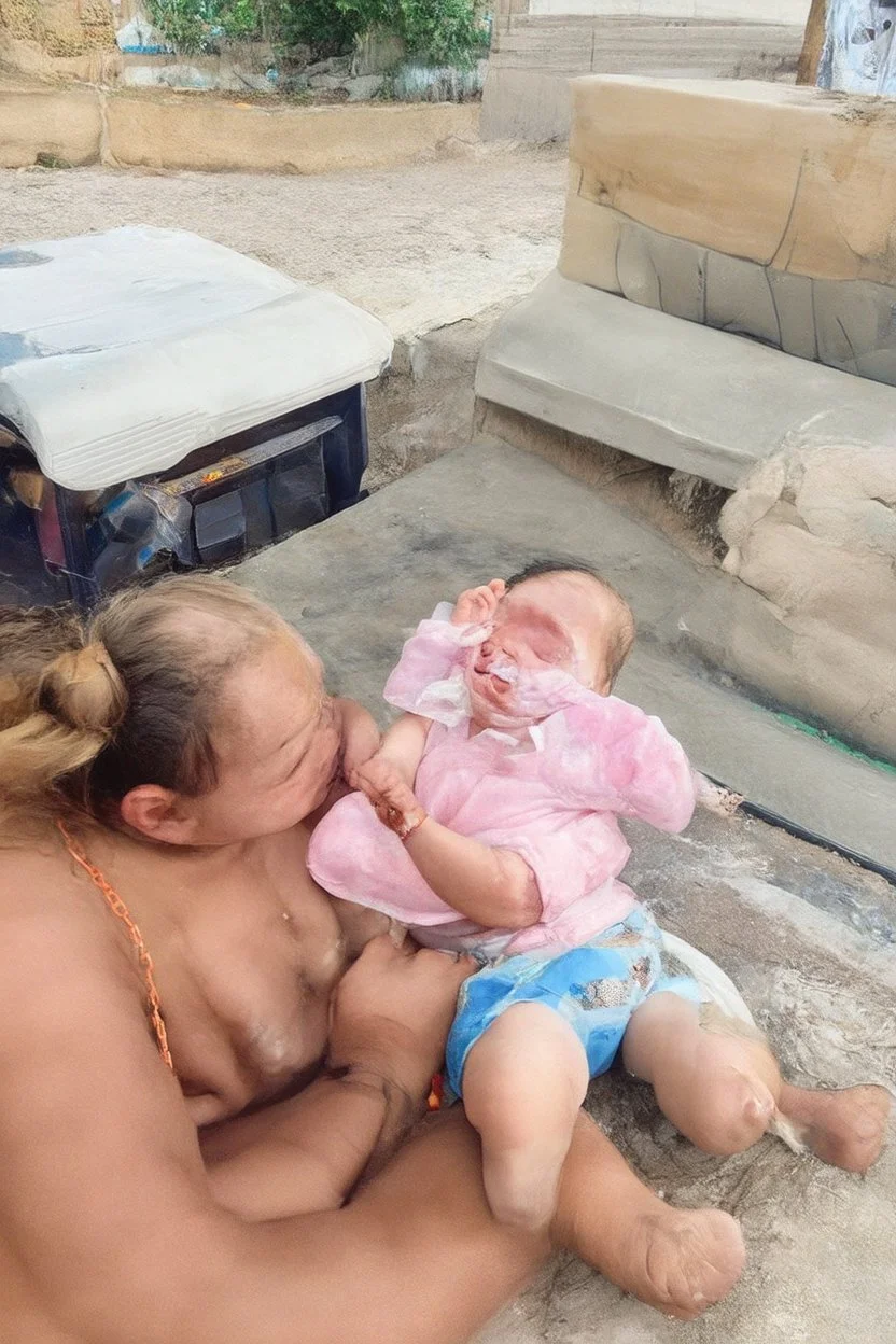 2 ethereuem babies crying over solana baby going to base chain