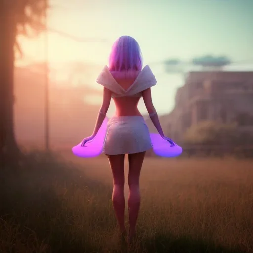 Beautiful dream girl unreal 5, octane render, cinema4d, redshift render, hyper realistic, cenematic, vibrancy, synthwave, retouch, centered, dynamic lighting, dramatic lighting, 4k, highly detailed, attractive beautiful, realistic, virtual reality, epic composition, holographic,