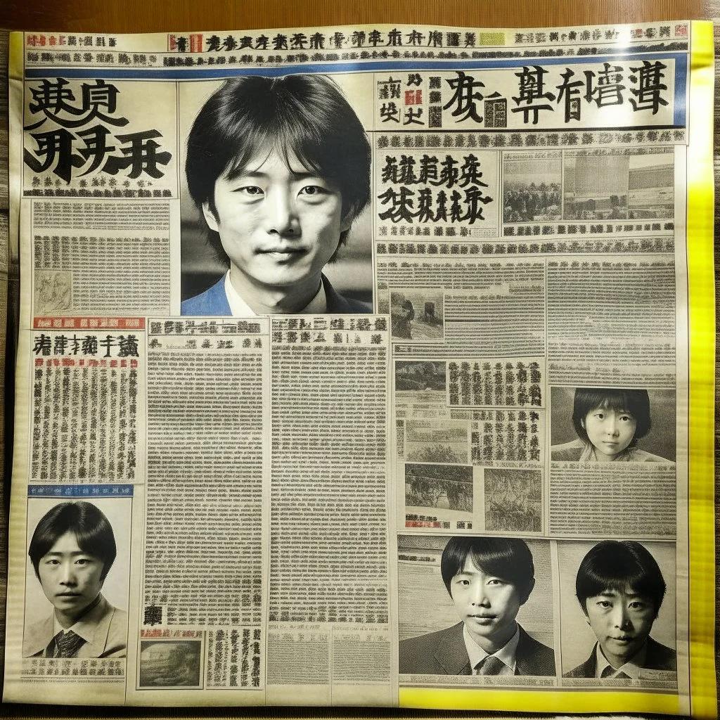 80's Japanese newspaper