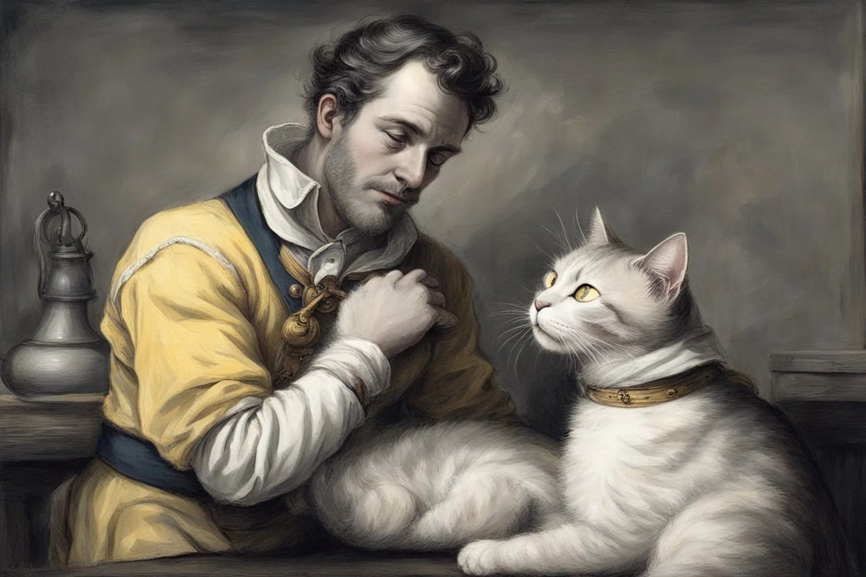 The navigator laughed and his affectionate palm descended on the shoulder of the cat, straightening the collar of the yellow shirt. Leopold felt incredibly stupid for a moment. The good Sailor was really so much older that it was indecent to even ask, and he had much more experience in dealing with his own kind. The cat forgot about this once again, treating the navigator as an immature young man, as he seemed. He forgot that his gaze was more anxious, tougher, but — here's luck! — as honest and