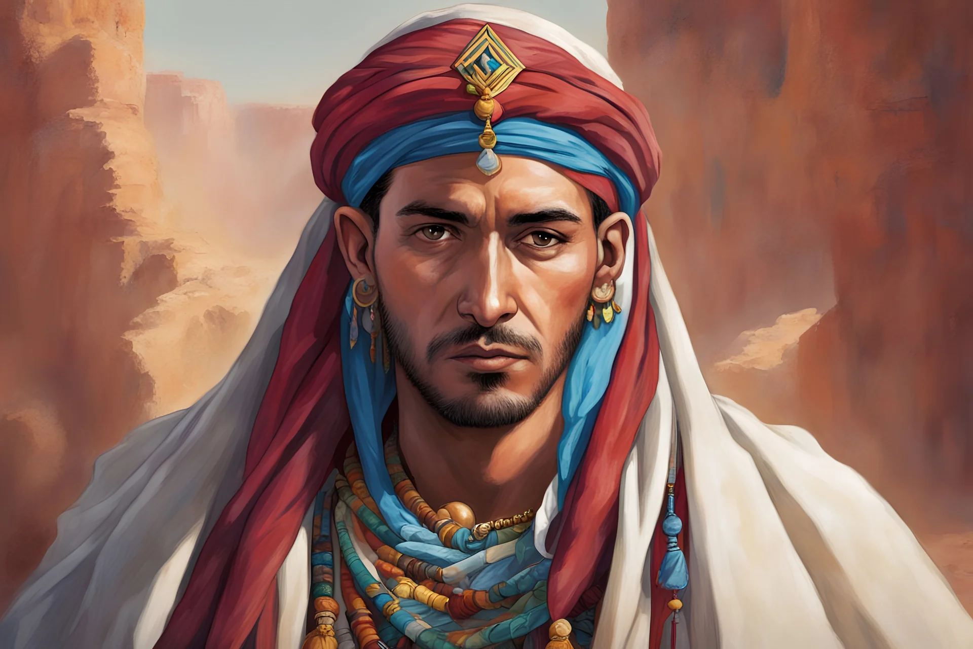 Dehya, the Amazigh leader, receives an upbringing worthy of a leader