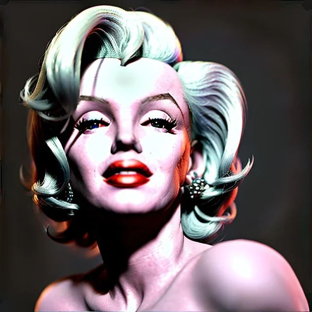 Marylin Monroe, highly detailed, concept art, unreal engine 5, ray tracing, RTX, lumen lighting, ultra detail, volumetric lighting, 3d, finely drawn, high definition, high resolution.