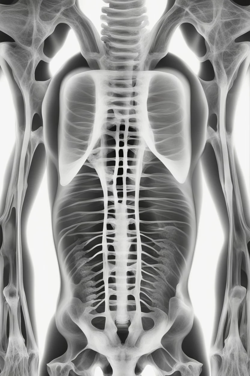 Abstract x-ray pelvis