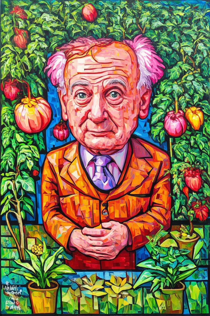 tender of life's garden; Analytic Cubism; Philip Guston; neo-surrealistic optical art
