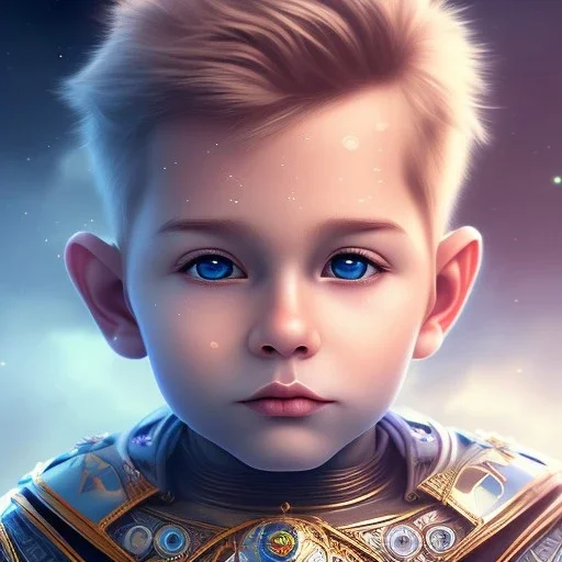 super cute male human toddler, cute epic human fantasy king, crystal clear ice, majestic, ominous, fantasy background, intricate, masterpiece, expert, insanely detailed, 4k resolution, retroanime style, cute big circular reflective eyes, cinematic smooth, intricate detail , soft smooth lighting, soft pastel colors, painted Rena