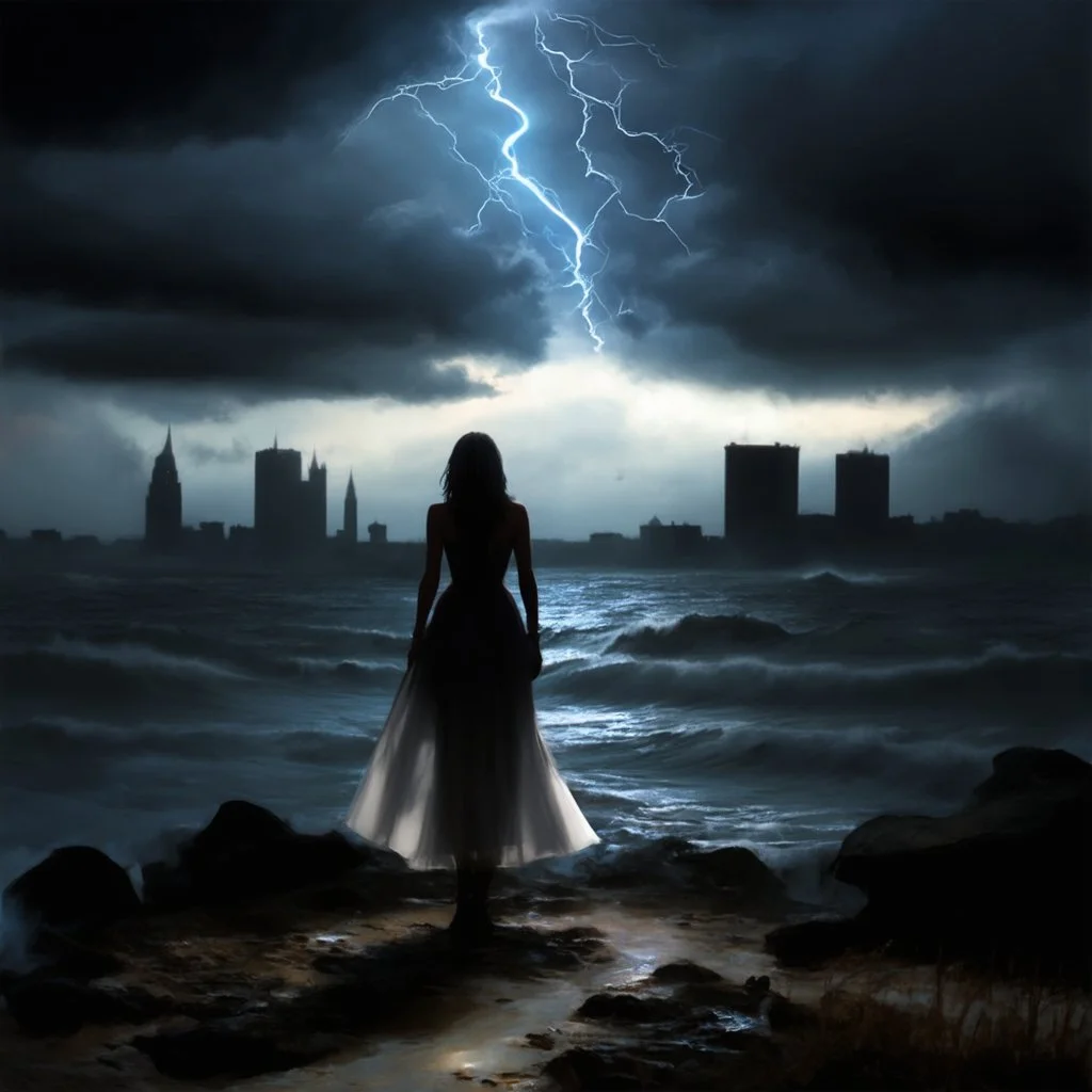 Stormy. Fantasy. Modern Art.