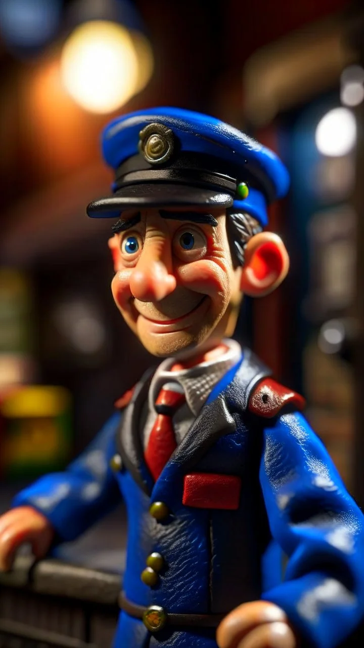 jewish postman pat, shot on Hasselblad h6d-400c, zeiss prime lens, bokeh like f/0.8, tilt-shift lens 8k, high detail, smooth render, down-light, unreal engine, prize winning