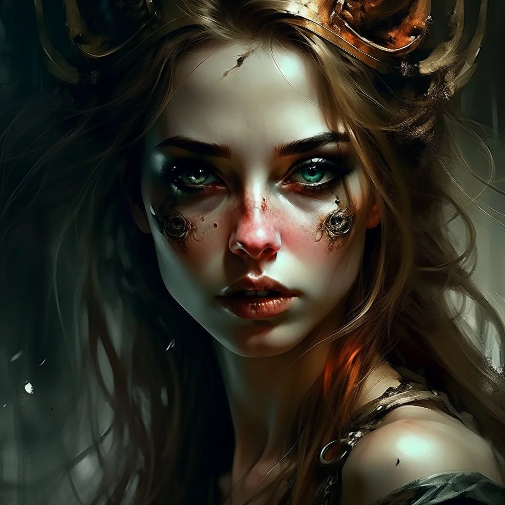 woman. Fantasy - Game Art