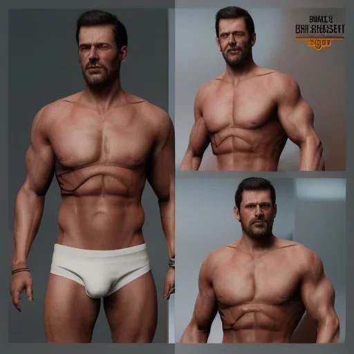 mdjrny-v4 style a gym toned man in tight and wet briefs,hyper realistic photograph