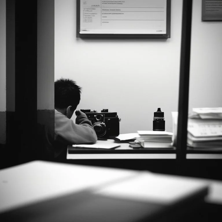 oficina de empleo; fotografía real, realizada con cámara Leica y objetivo de 50mm