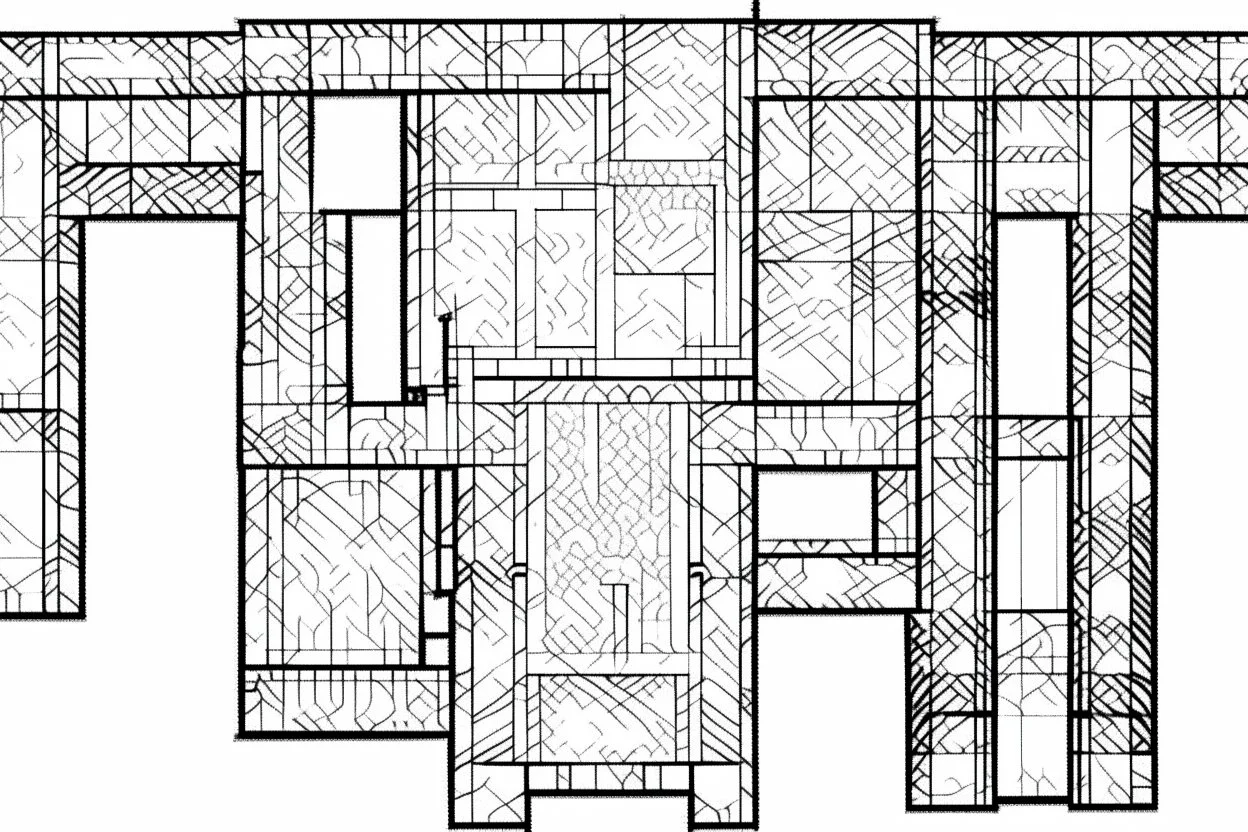 generar volumetria arquitectonica de esa planta