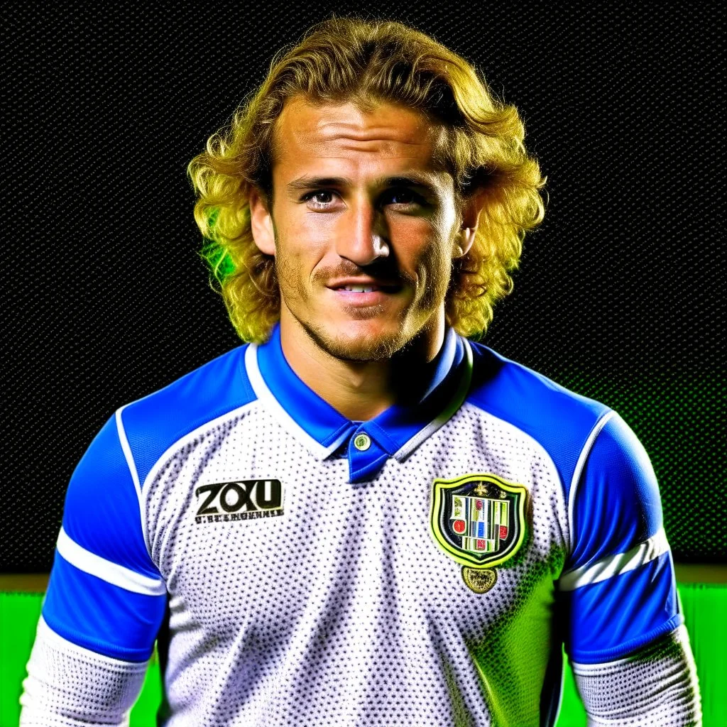 Diego Forlan Football soccer player posing.