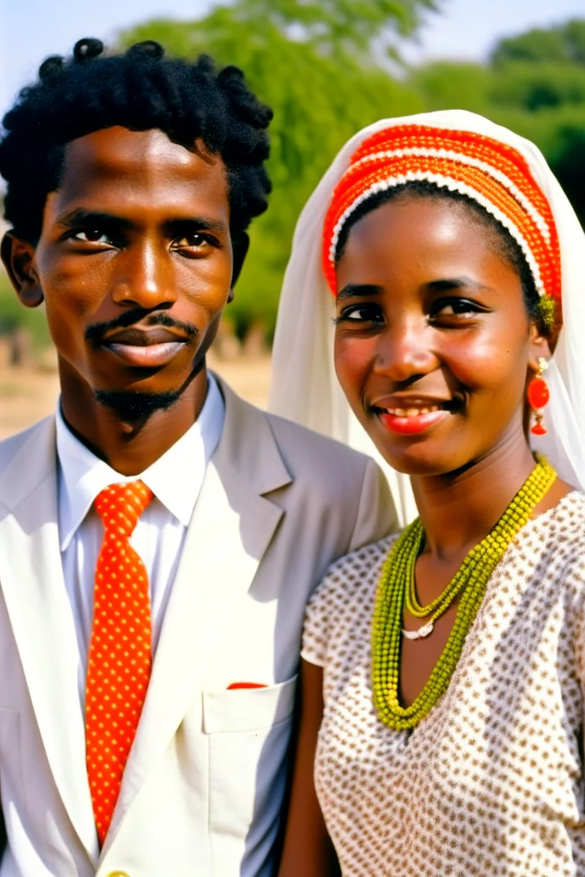 a young man in khartoum , sudan marrying an older woman