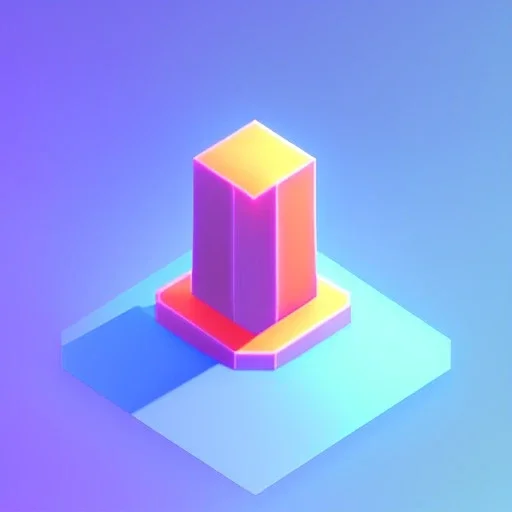 isometric cclean art of super cute game icon, soft lighting, soft pastel gradients, high definition, 3d icon clay render, blender 3d