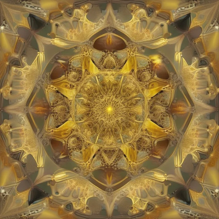 golden vinyl kaleidoscope