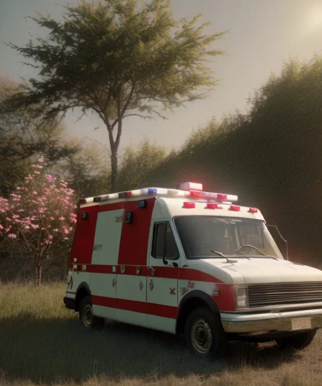 ambulance for flowers