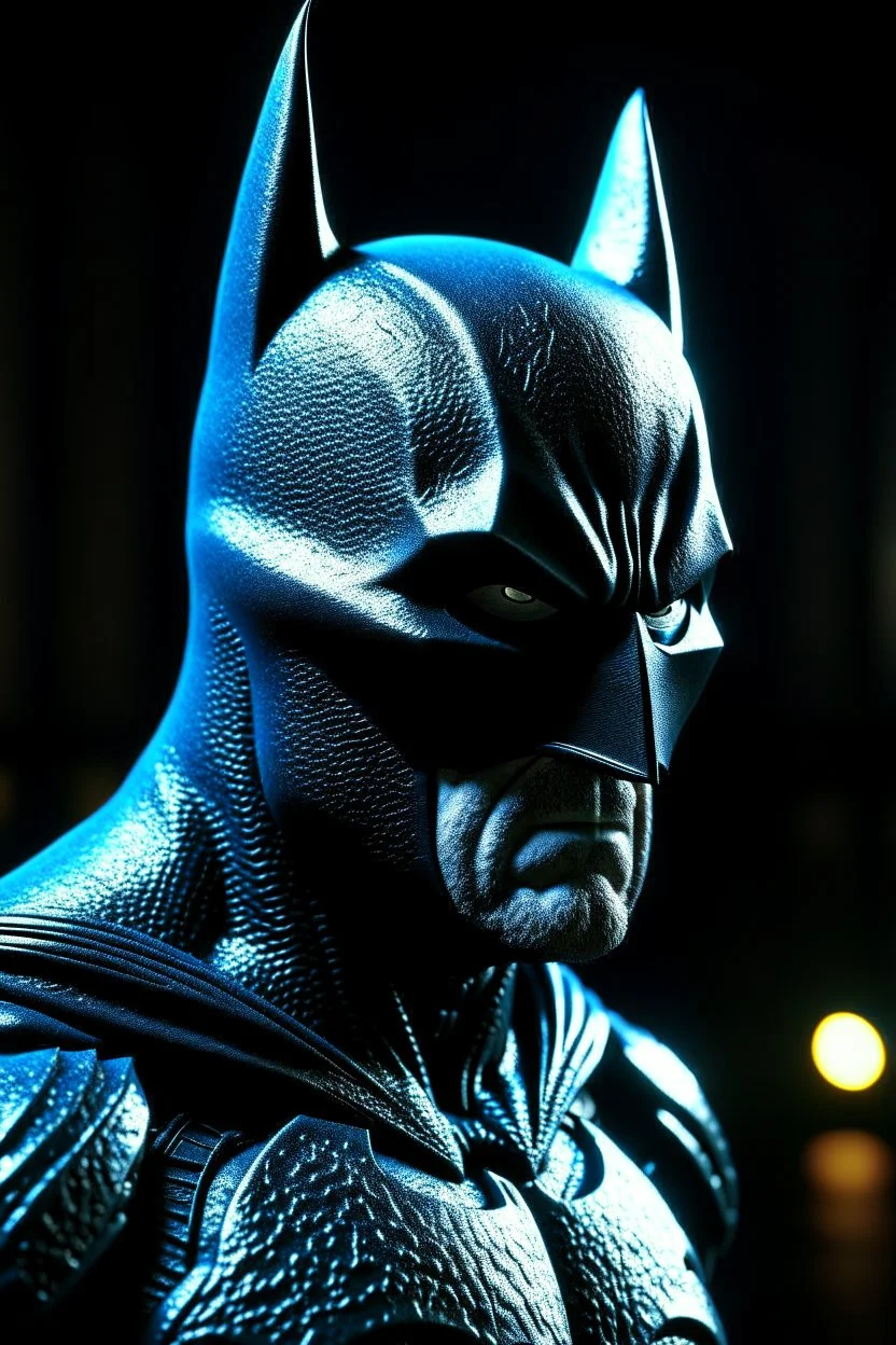 dark batman 3d render photo, cinematic