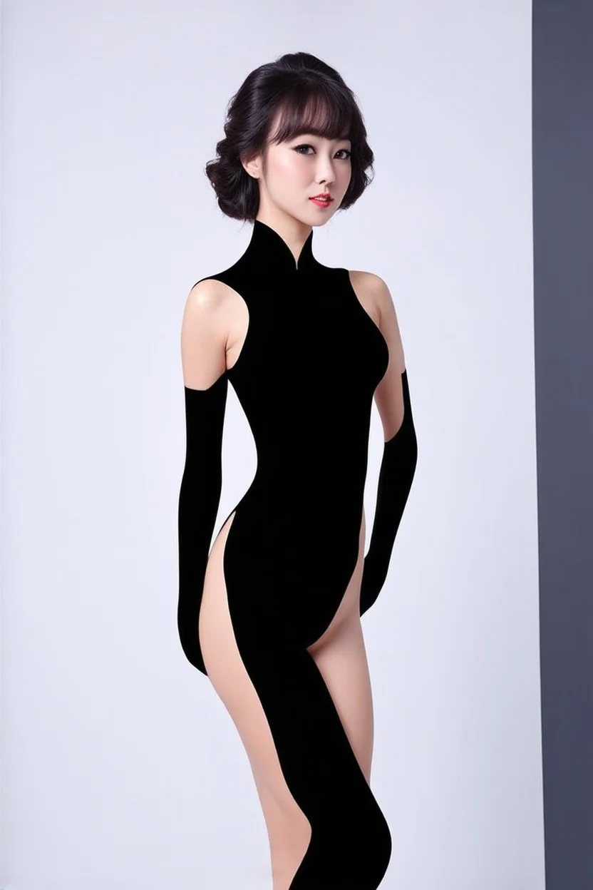 asian, eve stellar blade, super high deffinition, body suit latex, front side on, very sweet, cute