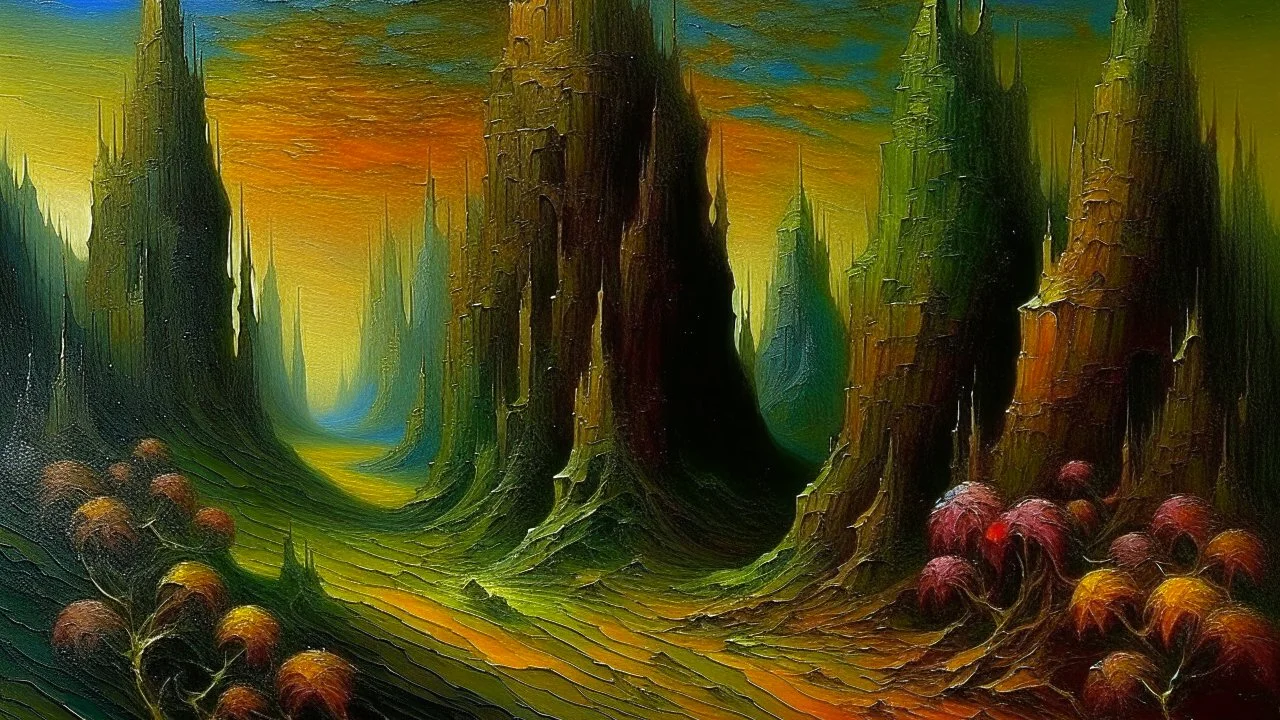 Zdzisław Beksiński Fantasy