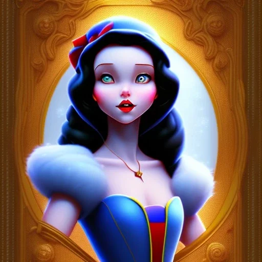 Snow white, beautiful, soft