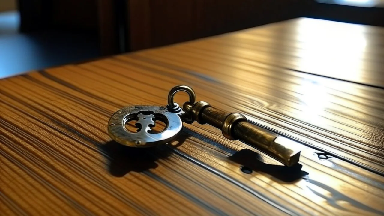 master key on a table