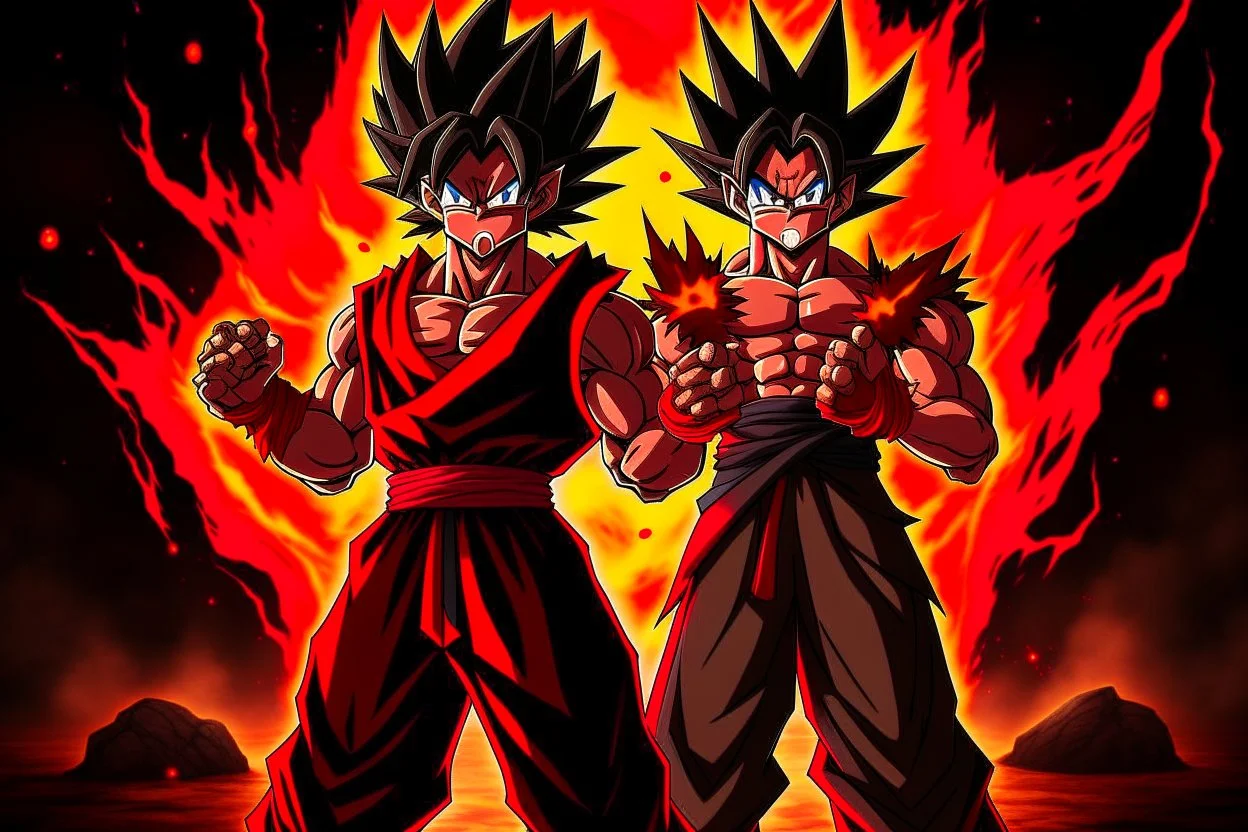 Fuse Goku and Devil Asta