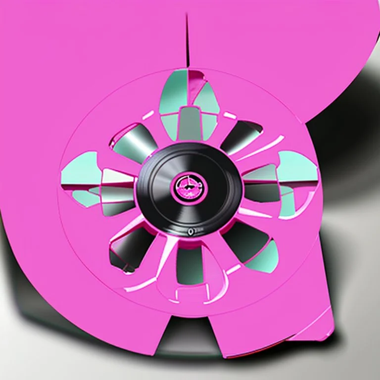 Pink CD-R design