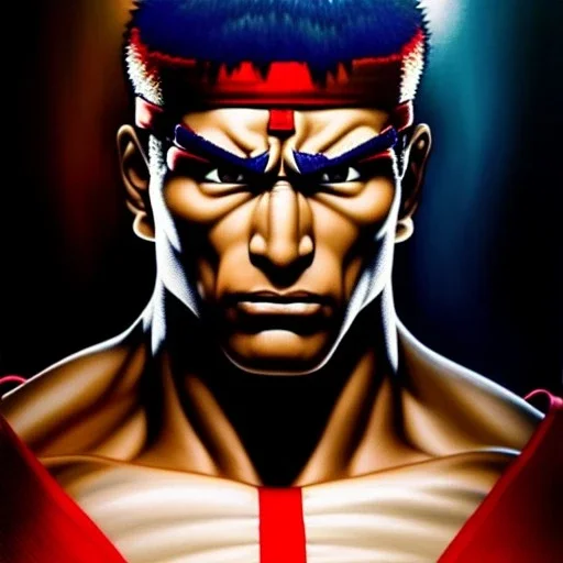 Ultra detailed fullbody Portrait in oil on canvas of Street Fighter- E.Honda,extremely detailed digital painting,ultrarealistic skin,intense stare, extremely detailed face, crystal clear eyes, mystical colors ,perfectly centered image, perfect composition, rim light, beautiful lighting,masterpiece ,8k, stunning scene, raytracing, anatomically correct, in the style of Simon Bisley and Ohrai Noriyoshi and robert e howard and Steve Jung and frank frazetta.