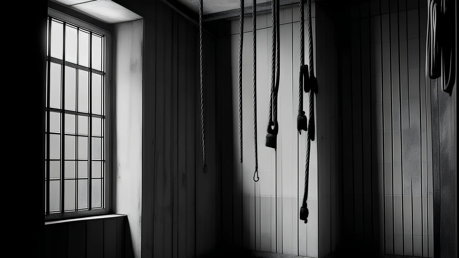 young man suicide hanged in his simple room