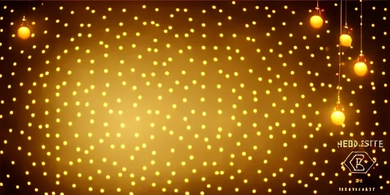 Festive abstract Christmas bokeh background - golden bokeh lights, beige - New Year, Anniversary, Wedding, banner