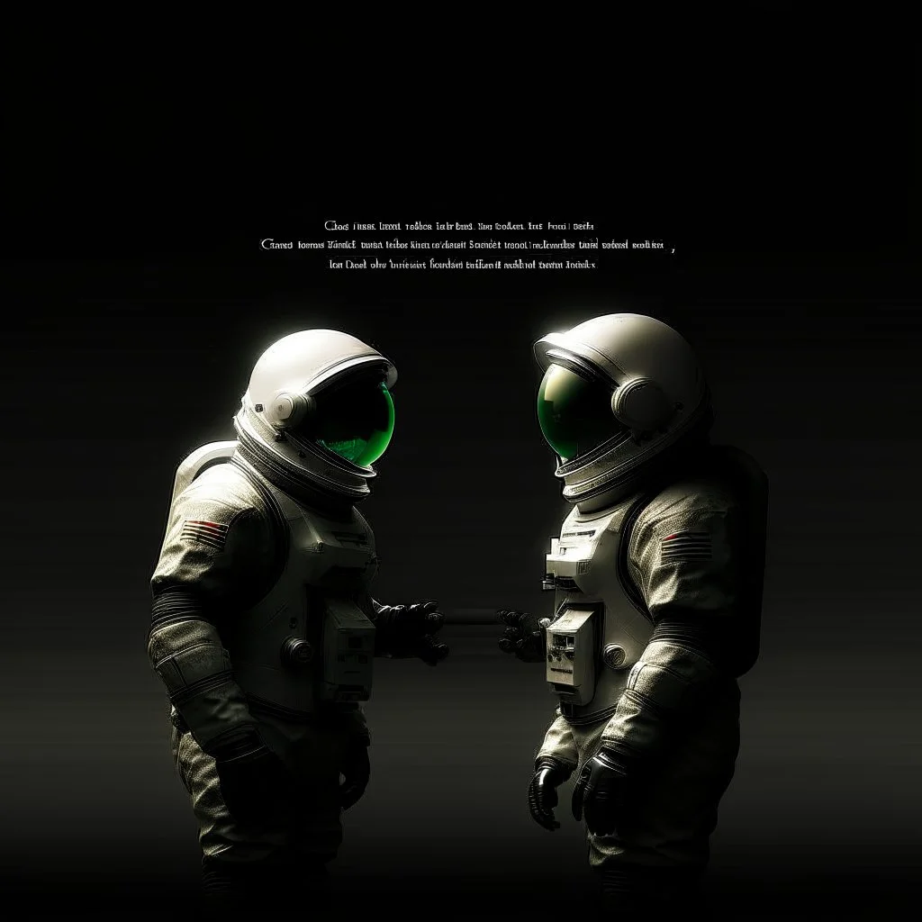 'Cause you and I will be like a couple of cosmonauts Except with way more gravity than when we started off" minimalisric surreal space composition Modifiers: oil on canvas surreal Mixed Media mysterious Impressionism heavy brushstrokes Jamie Heiden Gayane Khachaturian arbitrary colour alteration dmt puff mild exorcism Squeak Carnwath Bif Inc.™