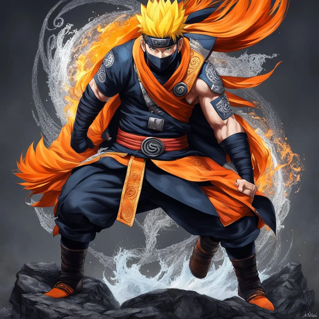 Fhoto full body, reality, Raw, god war as naruto, digital art, intricate details, powerful composition, captivating, , trending on artstation, sharp focus, studio photo, intricate details, highly detailed, by addiedigi