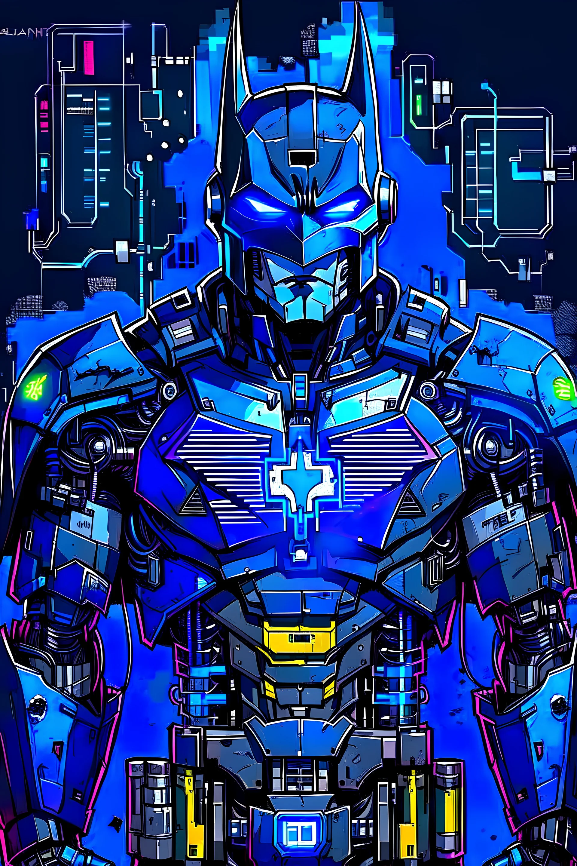 Batman as a robot