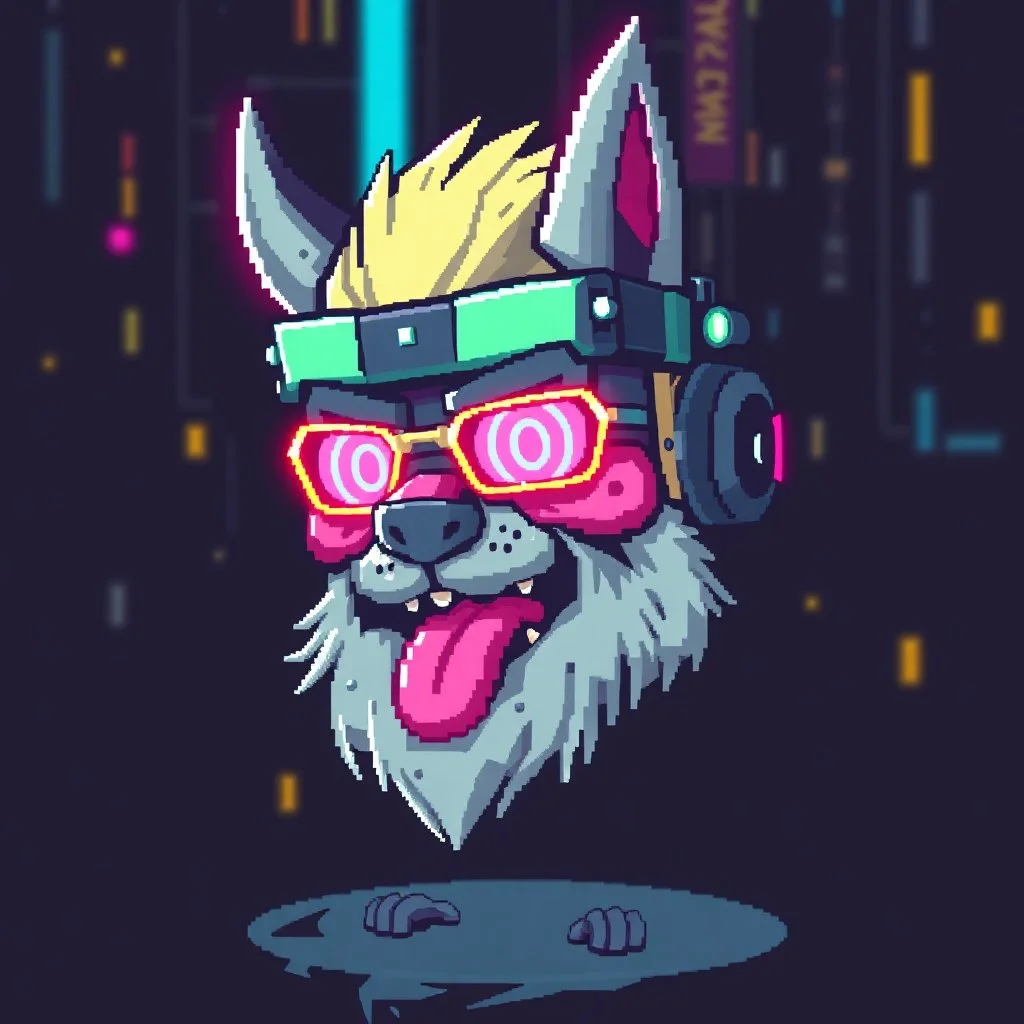 2-d pixel crypto punk called kenn