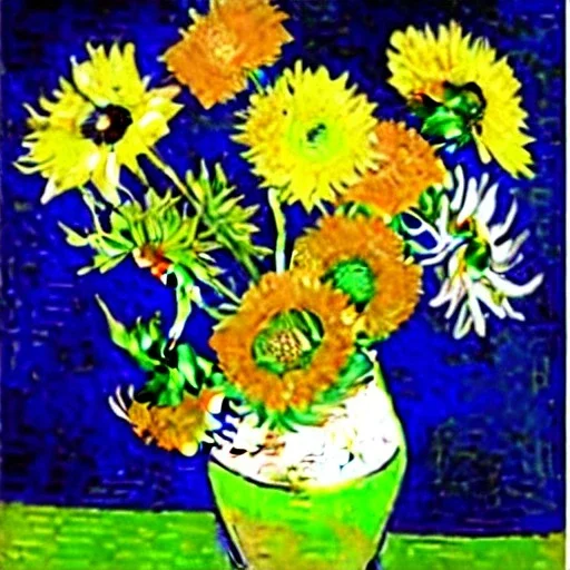 flowers by Van Gogh