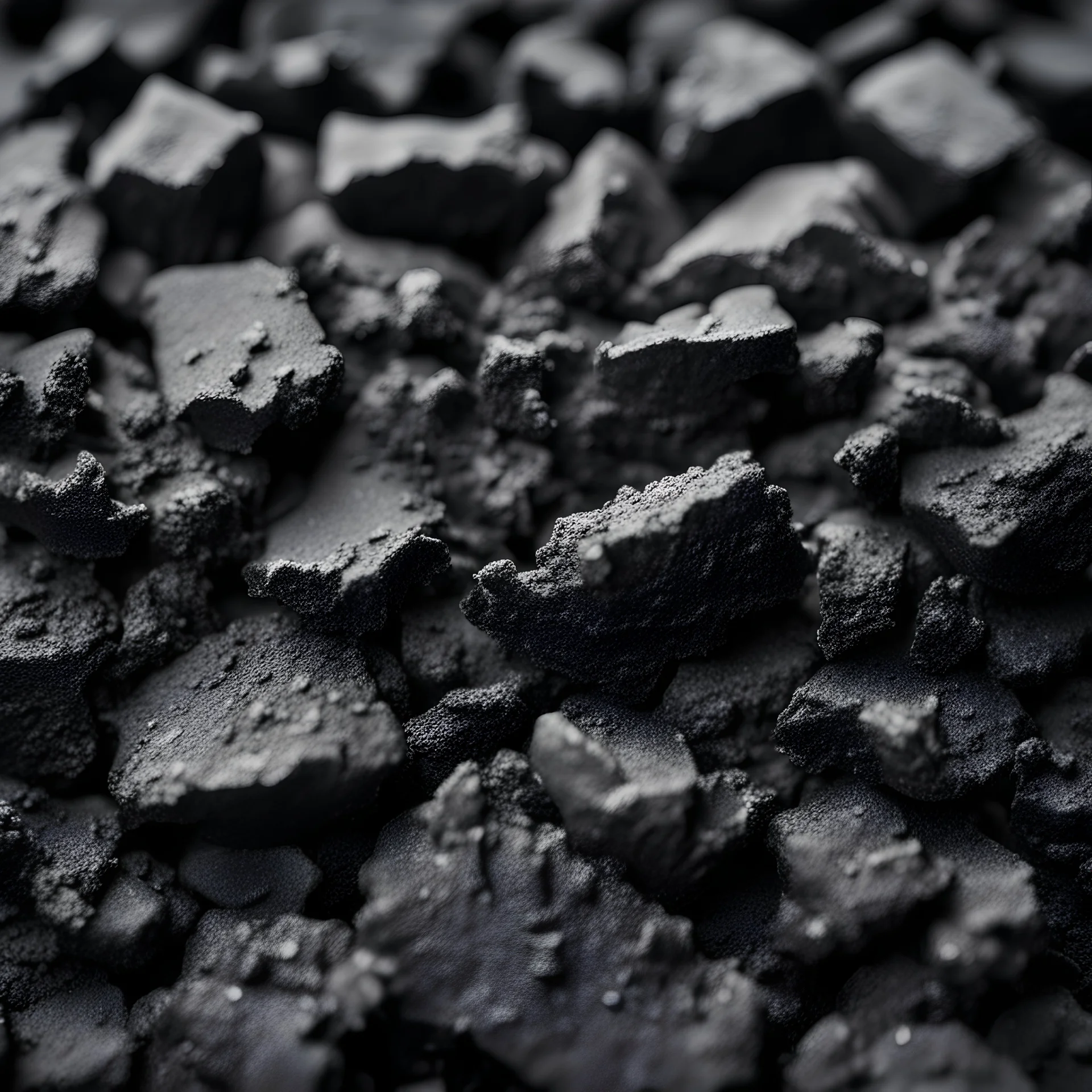 coal texture, close up, Macro photography