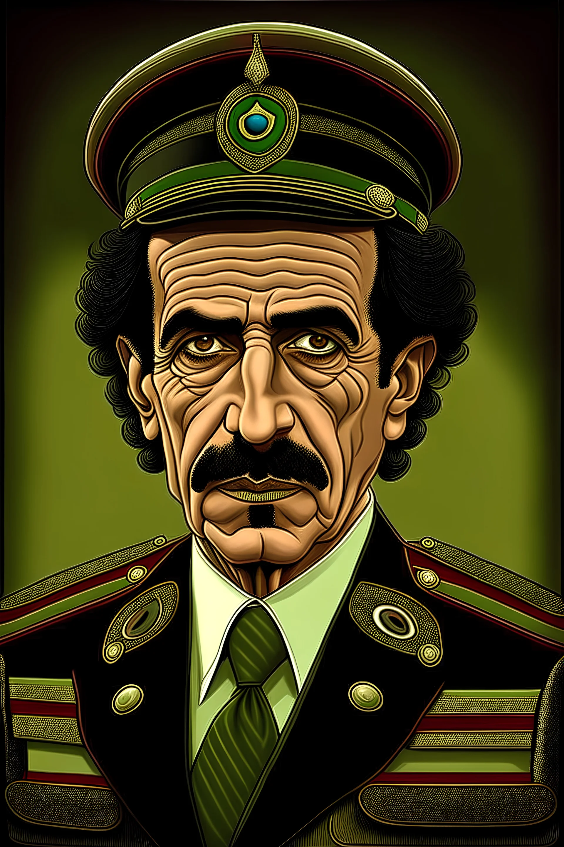 Schizophrenic Dictator from Libya