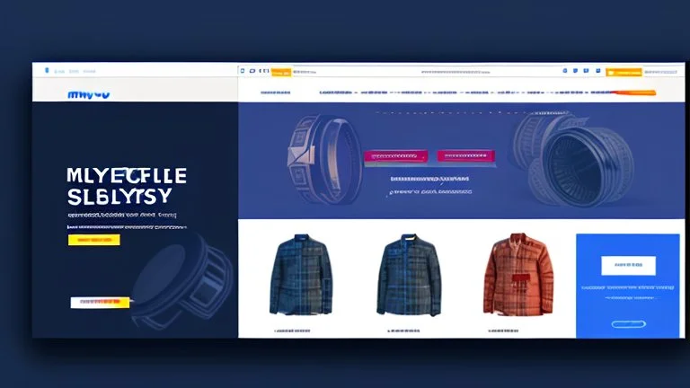 Sample UX/UI of a single-product sales website.