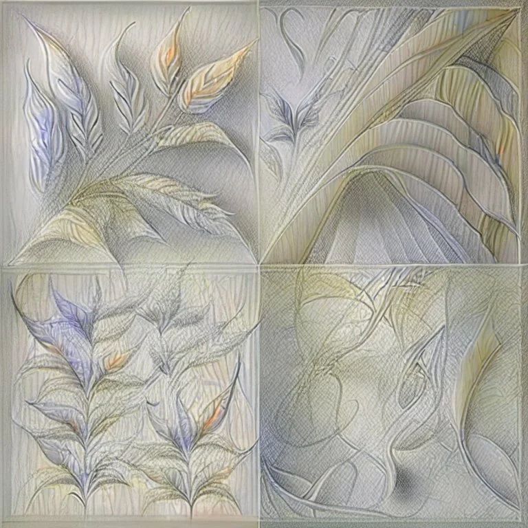 Design a pattern that portrays pleasure and relaxation derived from indulging in hash and weed, using elements like soft textures, hazy, and gentle curves to evoke a sense of tranquillity and bliss. pencil sketch