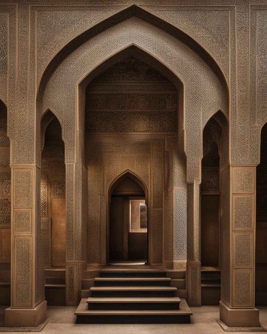 A house of Iranian Islamic architecture