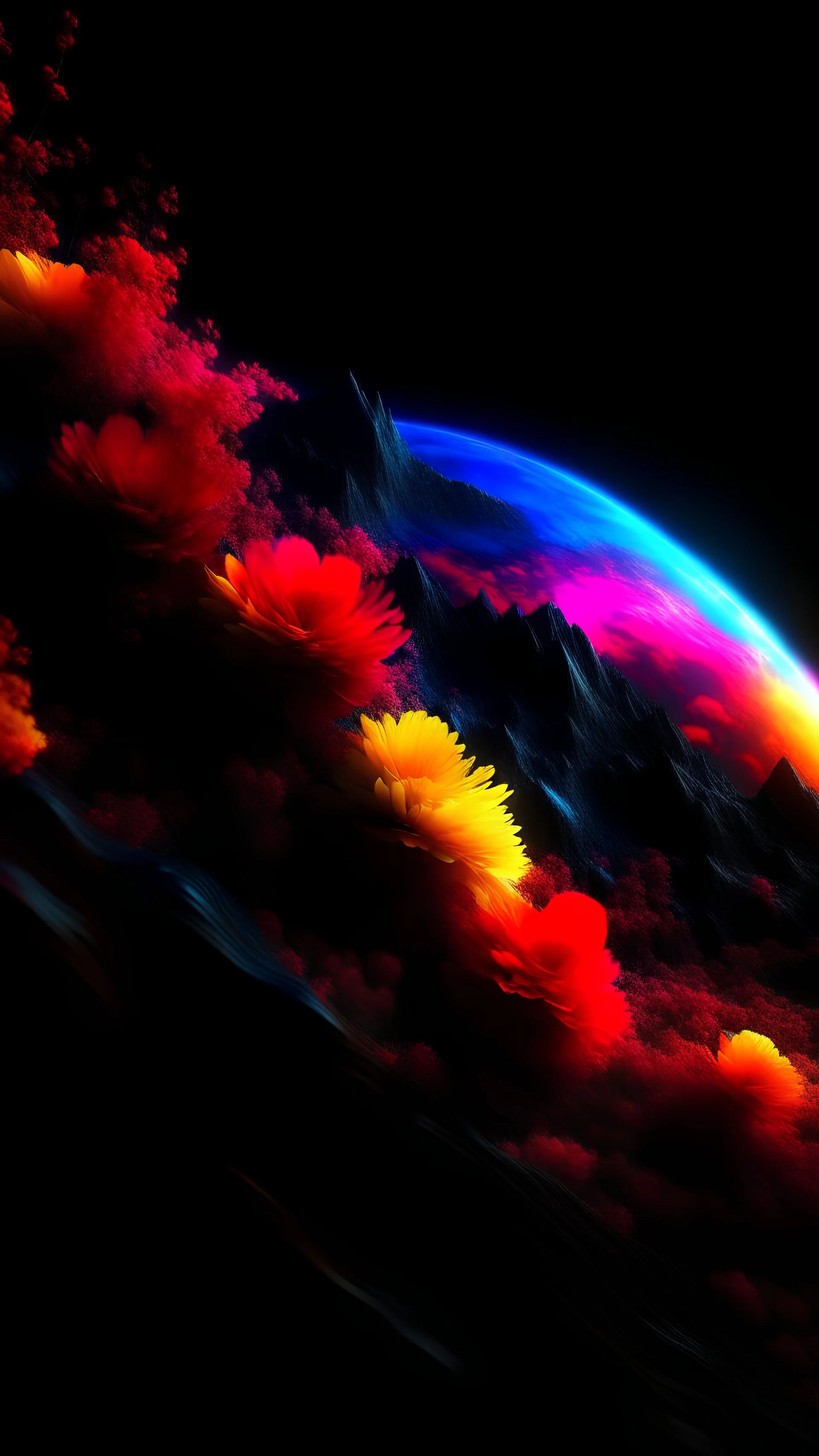 amoled wallpaper, highly detailed, 8k, 3d, wallpaper for phones, upscale 5x