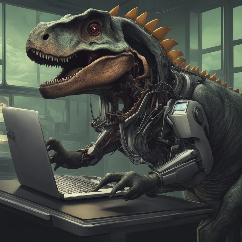 dinosaur cyber